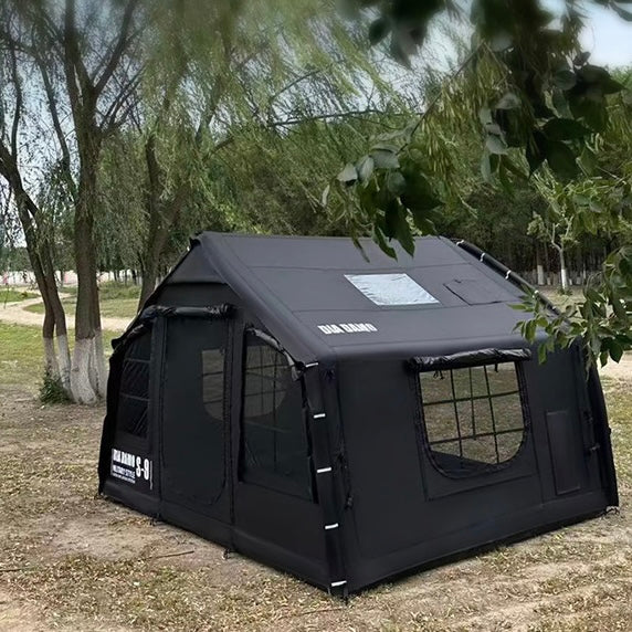 AIR TENT DIA DAMO (ディアダモ )S9 Pro Samurai Black 特別仕様 本体9㎡+フロントスペース9㎡(合計18㎡)