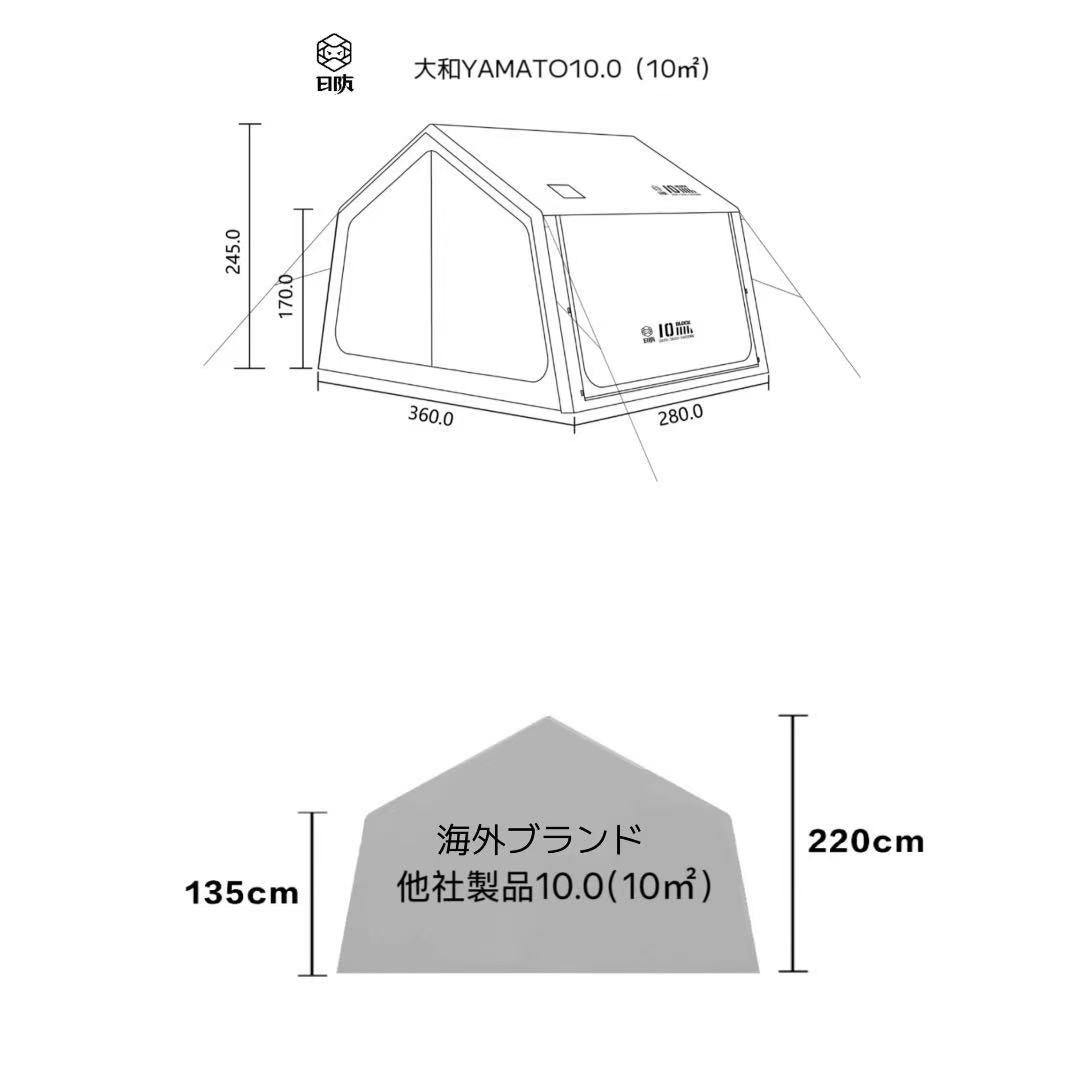 Air Tent YAMATO 10.0