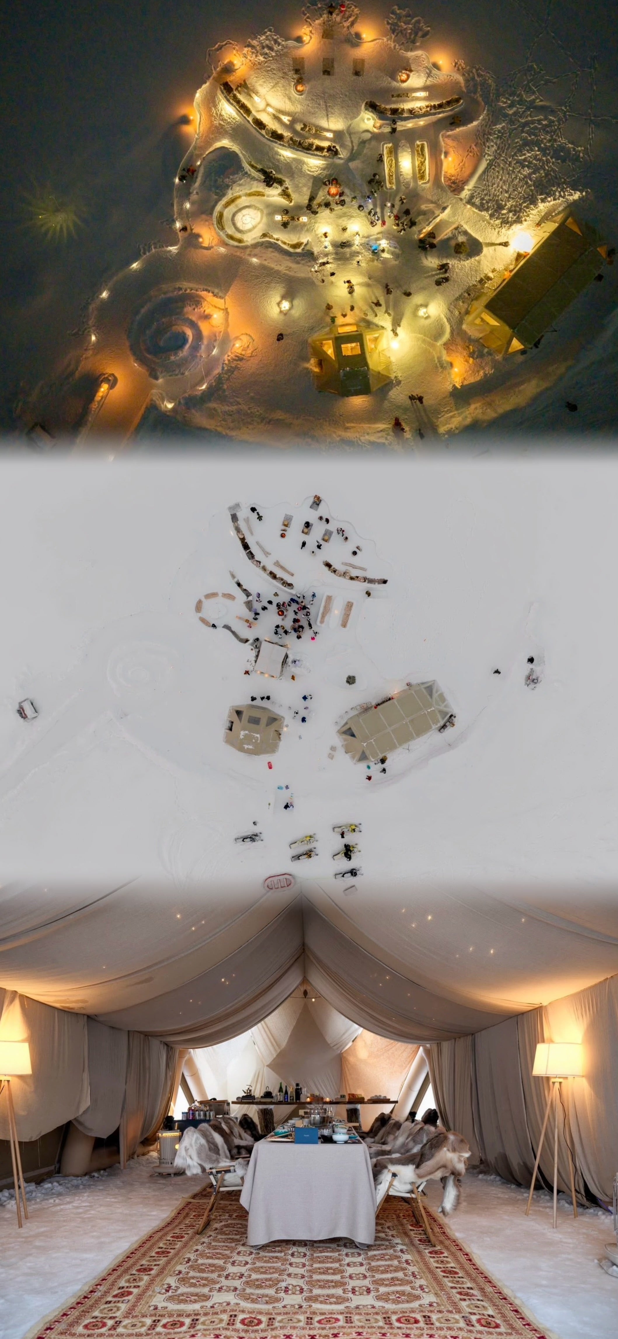 日防 特注大型エアテント設営事例