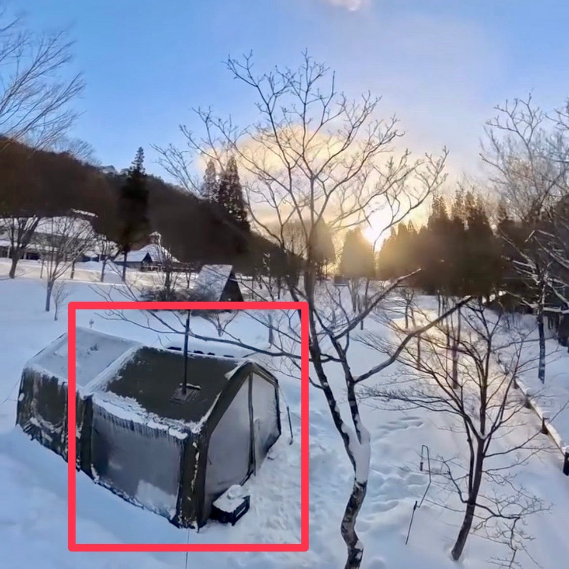 AIR TENT MARS 8.0 PRO フロントホール（8㎡）