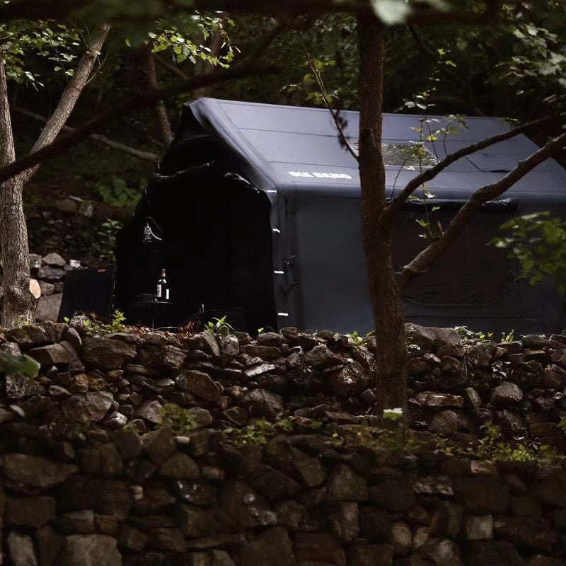 AIR TENT DIA DAMO （ディアダモ ）S9 Pro Samurai Black 特別仕様 本体9㎡＋フロントスペース9㎡（合計18㎡）
