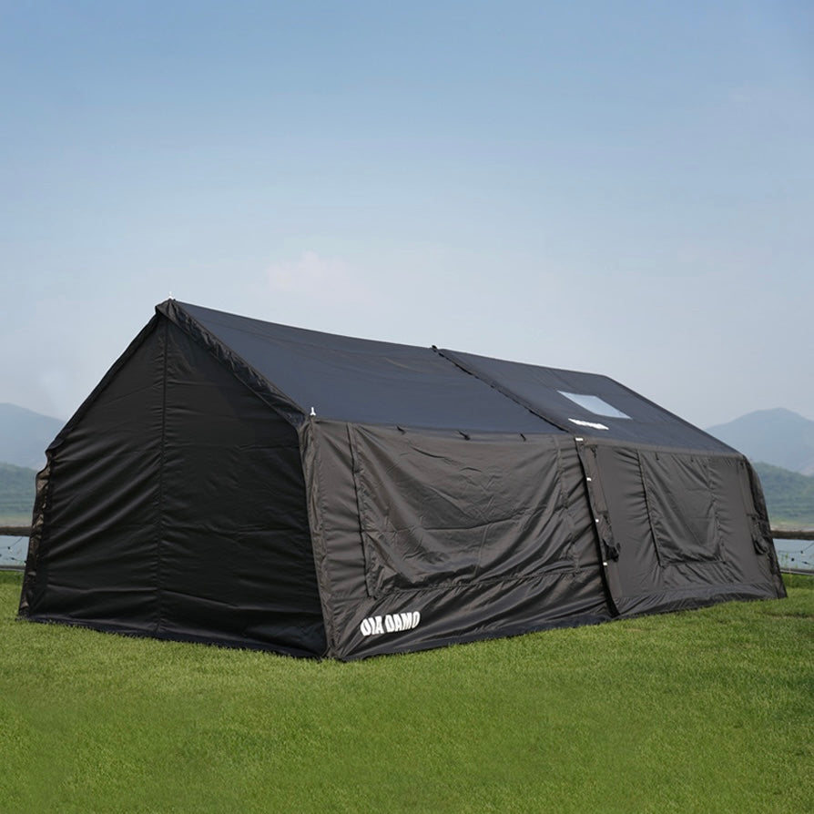 AIR TENT DIA DAMO （ディアダモ ）S9 Pro Samurai Black 特別仕様 本体9㎡＋フロントスペース9㎡（合計18㎡）