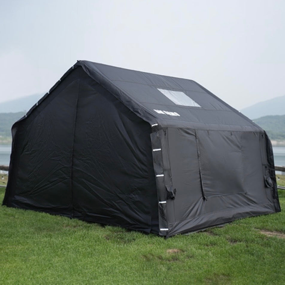 AIR TENT DIA DAMO （ディアダモ ）S9 Pro Samurai Black 特別仕様 本体9㎡＋フロントスペース9㎡（合計18㎡）
