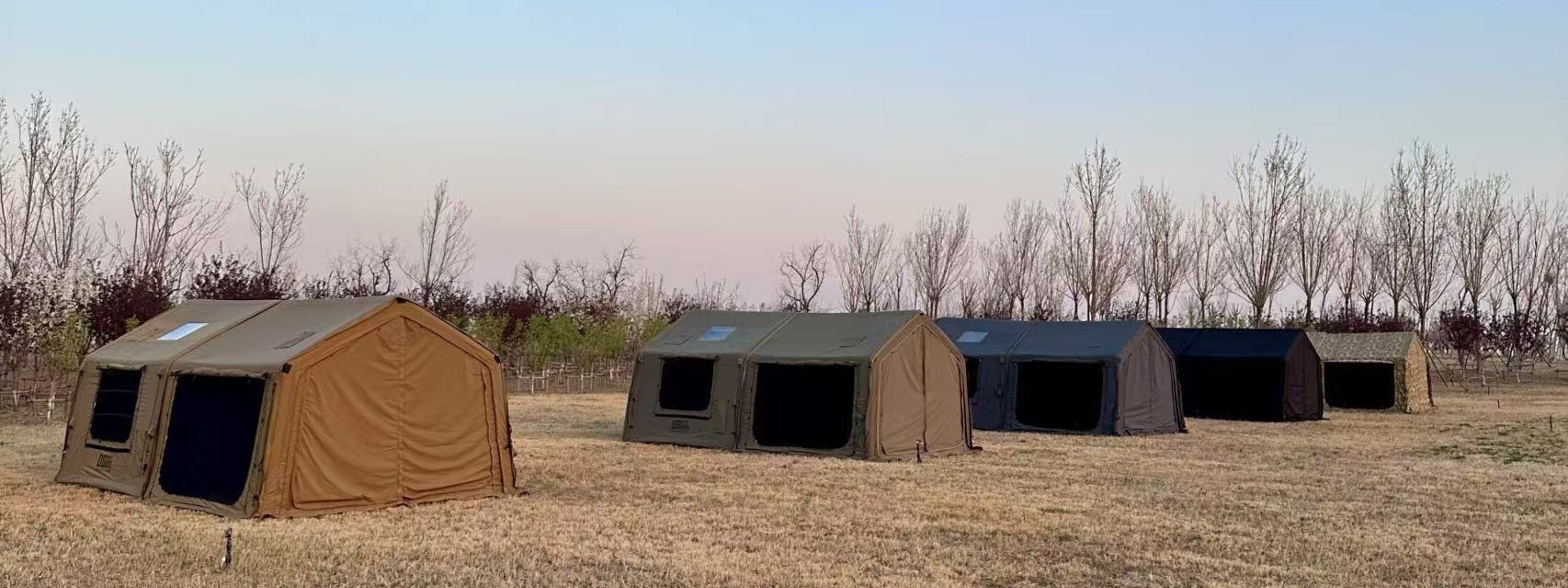【新品未使用】日防 AIR TENT MARS 8.0 PRO グレー Air Tent Mars 8.0 Pro（本体8㎡+ フロントスペース8㎡=16㎡）