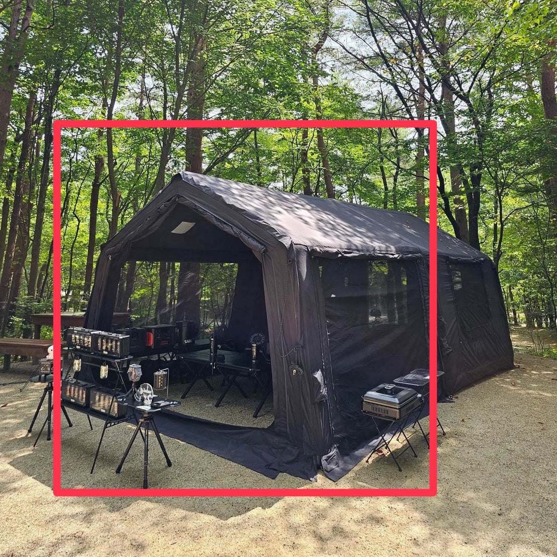 AIR TENT MARS 8.0 PRO フロントホール（8㎡）