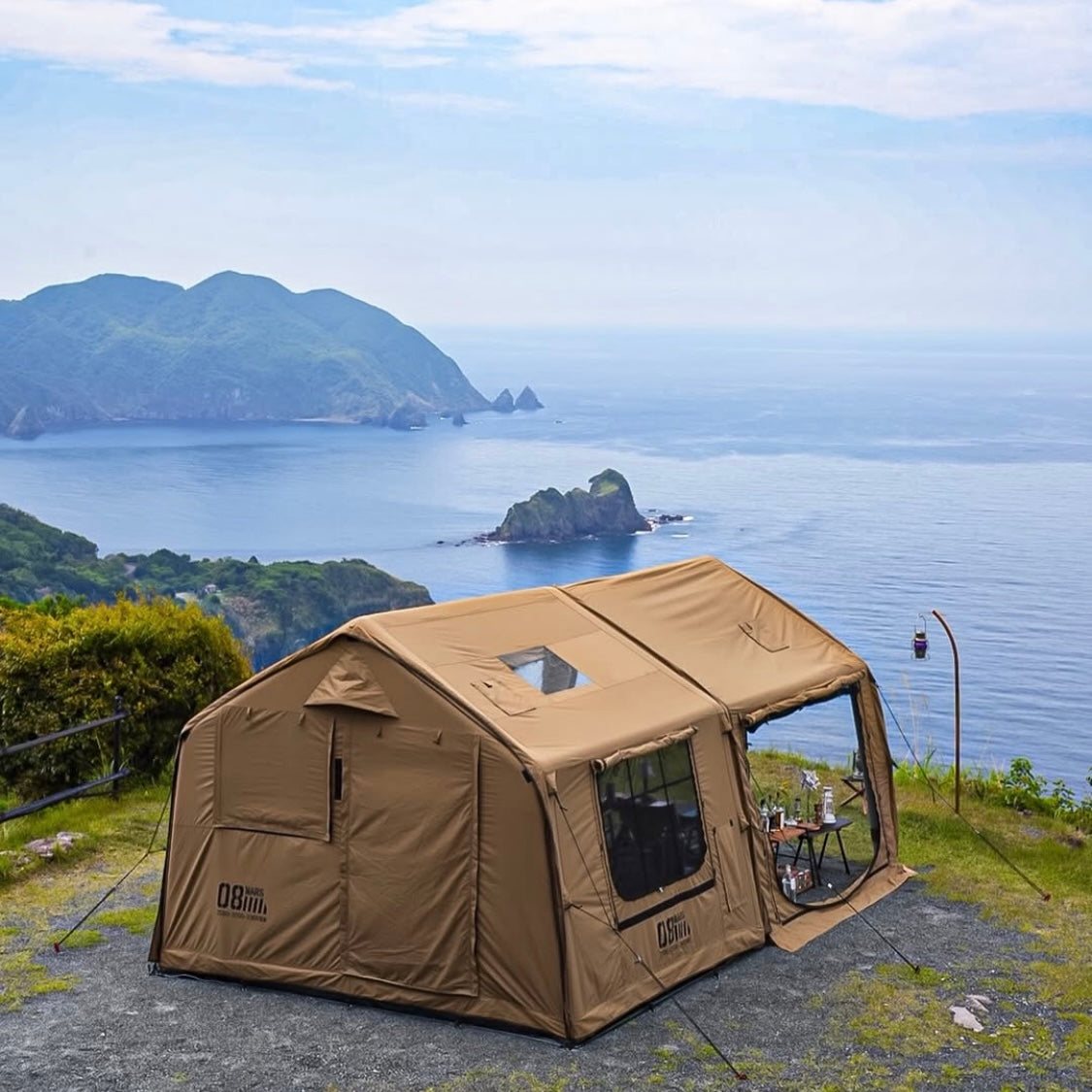 Air Tent Mars 8.0 Pro（本体8㎡+ フロントスペース8㎡=16㎡）